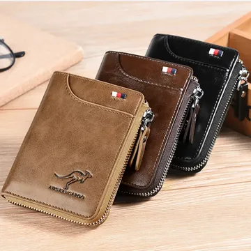 محفظة جلد فاخرة