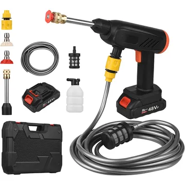 • مضخة فوم بمحرك نحاسي قوى وبطارية 15000 مللي أمبير